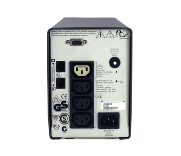 APC Smart-UPS SC (620VA/390W, 4xIEC, RJ-45, AVR) - 260387 - zdjęcie 2